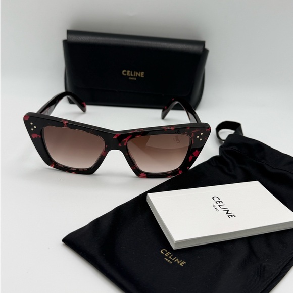 Celine Cat Eye Sunglasses in Acetate main image 6
